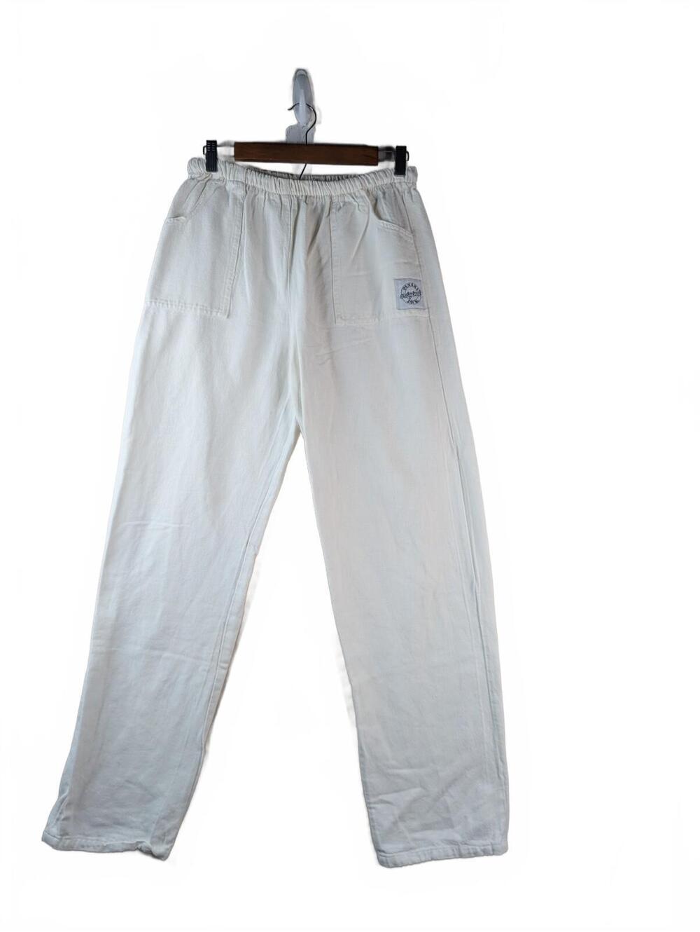 VTG Panama Jack Casual Beach Pants in 100% Cotton Canvas  Size L